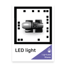 led